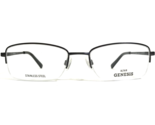 Genesis Gafas Monturas ALTAIR G4036 015 GUNMETAL Rectangular 55-19-140 - $55.73