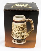 VINTAGE 1983 Avon Western Round Up Ceramic Stein - £15.81 GBP