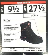 Brahma Iron Tough 11  Steel Toe Work Boots Men's 9 1/2 - $40.00 Brahma Iron Tough 11  Steel Toe Work Boots Men's 9 1/2 - $40.00