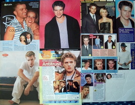 Ryan Phillippe ~ (13) Color And B&amp;W Clippings, Articles, PIN-UPS From 2001-2003 - £7.95 GBP