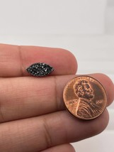 Black Druzy Quartz Marquise Cabochon AAA Quality Available in 8x4MM-14x7MM - £9.59 GBP