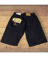 Vintage Jordache Shorts Y2K Mens Size 38 Black 10” Inseam NWT Deadstock - $25.20