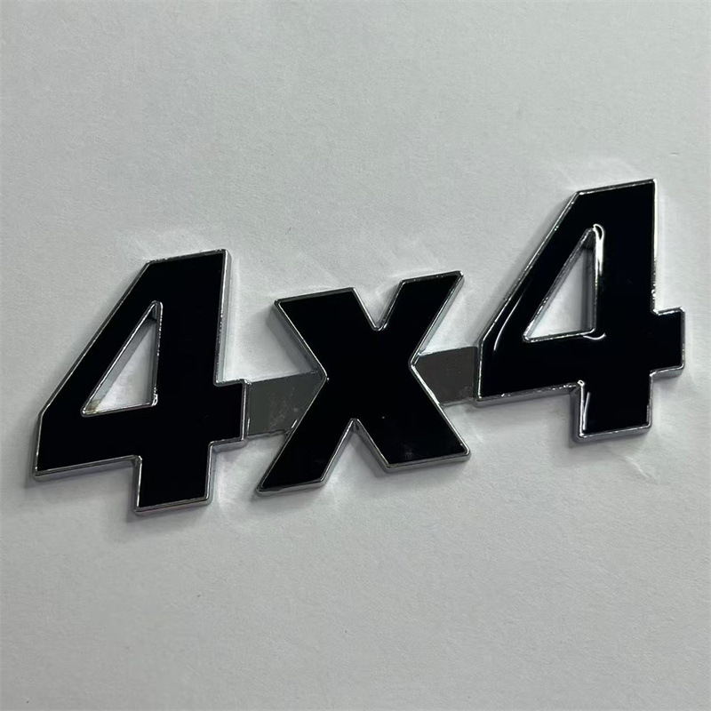Applicable To 4X4 Off-Road Vehicle Four-Wheel Drive Car Logo Car Metal Bumper St