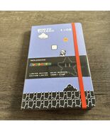 New Moleskine Super Mario Limited Edition Ruled Notebook 2018 Sealed! Bl... - $49.87