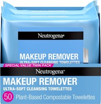 Neutrogena Makeup Remover Wipes, Daily Facial Cleanser and 2 - $16.23