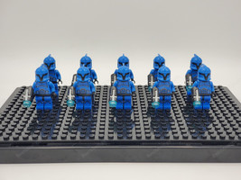 10pcs/set Star Wars Senate Commandos Senate Guard Custom Minifigures Toys Gift K - $53.86