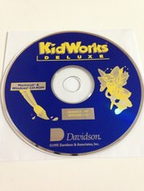 Kid Works Deluxe CD-ROM PC Win MAC 1995 Vintage Davidson new old stock - £2.29 GBP