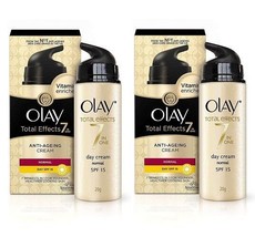 Olay Total Effects 7 in 1 day cream (20g) (pack of 2) free shipping worlds - $45.08