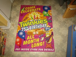 Hostess Twinkies 75th Birthday Poster Display - £14.38 GBP