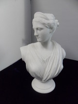 Paris bust of a Roman Lady, 8 1/2&quot;[a3*] - $1,505.05 MXN