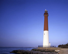 Barnegat Light lighthouse Old Barney Long Beach Island New Jersey Photo Print - £6.93 GBP+