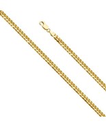 Genuine 14k Yellow Gold 5mm Wide Miami Cuban Chain 8&quot; Men&#39;s Bracelet - $2,679.30 CAD