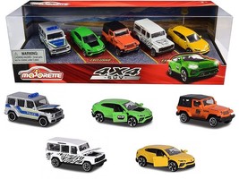 4x4 SUV Giftpack 5 piece Set 1/64 Diecast Model Cars by Majorette - $109.73 CAD