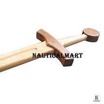 NauticalMart Medieval Practice Weapon Wooden - Handed Sword - £78.91 GBP