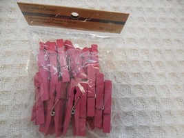 Recollections Miniature Clothespins 30 pieces 2&quot; Long New in package - £2.19 GBP