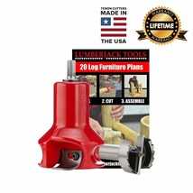 Lumberjack Tools 1-1/2&quot; Home Beginner&#39;s Kit HSBK1 Log Furniture Tenon Cu... - $1,767.70 MXN