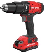Craftsman V20 Cordless Hammer Drill Kit, 1/2 Inch, 2 Batteries And, Cmcd711C2 - $167.99