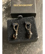 UTC Technibond Leverback Earrings Topaz Briolette by HSN Autumn Alexite ... - €34,72 EUR