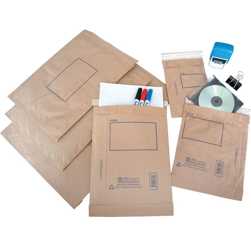 Jiffy Padded Brown Mailers Bag 10pcs (300x405mm) - $40.01
