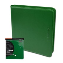 2X BCW Z-Folio 12-Pocket LX Album - Green - £79.38 GBP