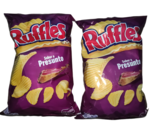 Ruffles Chips Ham 2 x 150g (2 x 5.3 oz) Corrugated and Crisp Jamon Potat... - $18.21
