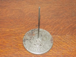 Vintage National Cash Register Metal Embossed Bill Post - $2,306.69 MXN