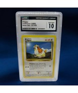 Pidgey #57/102 1999 Vintage Pokémon BASE SET CGC Graded 10 GEM MINT Coll... - €73,99 EUR