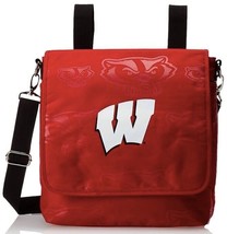 UW Wisconsin Badgers Lil Fan THE COACH Messenger Diaper Bag - NEW ~ Grea... - £29.23 GBP