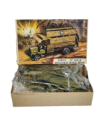 VINTAGE 1960&#39;s AIRFIX 1914 OLD BILL BUS 1:32 PLASTIC MODEL KIT NEVER USED - $28.50