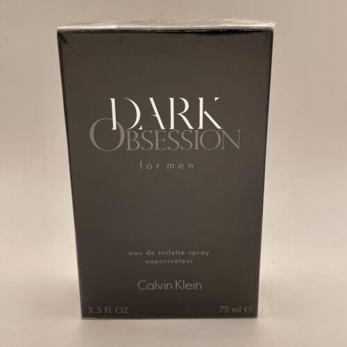 DARK OBSESSION Calvin Klein For Men EDT 2.5 oz 75 ml Discontinued - NEW & SEALED - $194.00