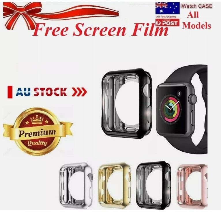 Screen Protector Case for Apple iWatch Ultra 10 9 8 SE 7 6 5 4 40 41 42 ... - $1.58+