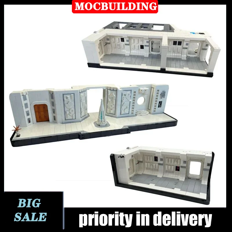 Star Movie Tantive IV Model Building Block Modular Main Corridors Assembly MOC  - £53.66 GBP+