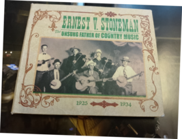 ERNEST V STONEMAN  1925-1934 BOOK AND 2 CDS  2008  46 TRACKS - $8.00