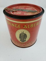 Vintage Prince Albert Crimp Cut Pipe and Cigarette Tobacco Tin Can W/ Key. Empty - £23.70 GBP