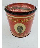 Vintage Prince Albert Crimp Cut Pipe and Cigarette Tobacco Tin Can W/ Ke... - $30.00