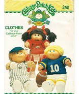 16&quot; Cabbage Patch Baseball Football Cheerleader Clothes Transfer Sew Pat... - €12,05 EUR
