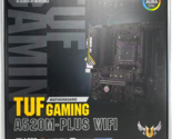 ASUS - TUFGAMINGA520M-PLUSWIF - A520M-PLUS WIFI Gaming Desktop Motherboard - $189.95