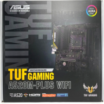 ASUS - TUFGAMINGA520M-PLUSWIF - A520M-PLUS WIFI Gaming Desktop Motherboard - £149.02 GBP