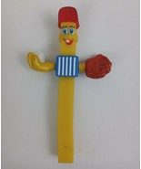 1989 Fry Benders Baseball Playing Bendable French Fry McDonald&#39;s Toy Rare - $73.31 MXN