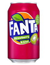 10 Cans of Fanta Strawberry Kiwi Soft Drink Soda 330ml/11 oz Each -Free ... - £37.12 GBP