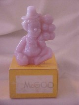 Mosser Glass All The World Loves a Clown 1981 McGoo Figurine - $20.00