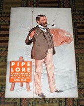 XRARE: Pipe Lore Magazine April 1940 - Sir Luke Feldes on cover - £35.52 GBP