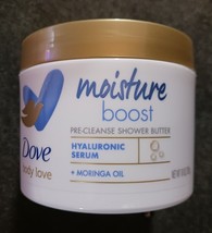 Dove Love Moisture Boost Shower Butter Moringa Oil Hyaluronic Serum (K28) - £7.64 GBP