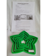 Avon 10 Piece Christmas Tree Cookie Cutter Set - NIP 2012 - $190.39 MXN