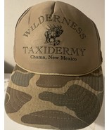 Vtg Baseball Cap Trucker Rope Hat Wilderness Taxidermy Chama New Mexico ... - $47.64 CAD
