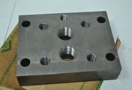 Parker Hydraulic Manifold Block Sub Plate Model# SPR6V6 - £180.14 GBP