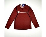 Champion Men&#39;s Athletic Wear Long Sleeve T-shirt Size Small Maroon - $12.86