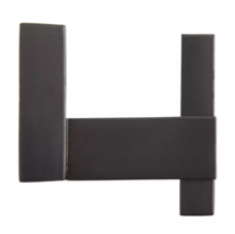 Signature Hardware 466641 Tyndall Robe Hook - Black - £23.90 GBP