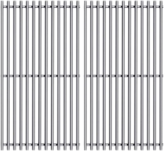 Grill Cooking Grates 17.5&quot; Stainless Steel 2-Pack For Weber Spirit E/S 2... - £50.53 GBP