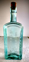 Dr Kennedy&#39;s Medical Discovery Civil War Era Glass Bottle Large 9 1/2&quot; 16 oz - £113.34 GBP